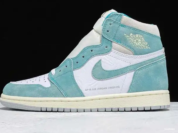 Cheap OG Retro Green 1 High Jordan 555088-311 Air Turbo 0322